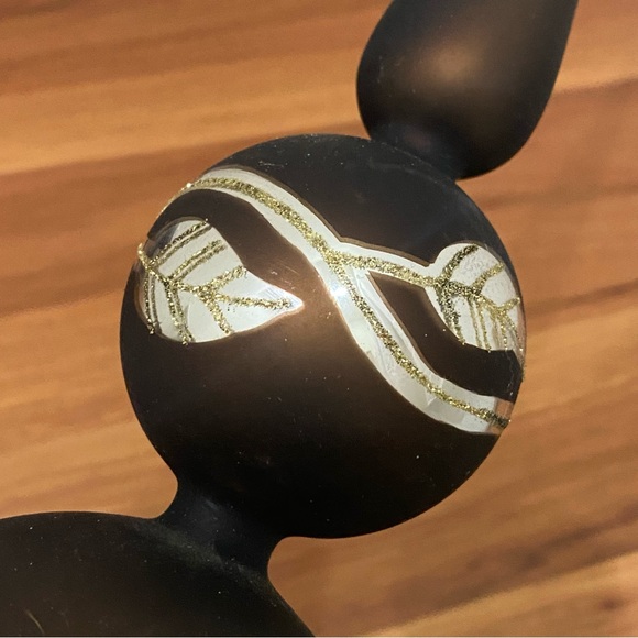 Vintage Hand Blown Mercury Glass Matte Bronze 14” Christmas Tree Topper Finial - Picture 8 of 12